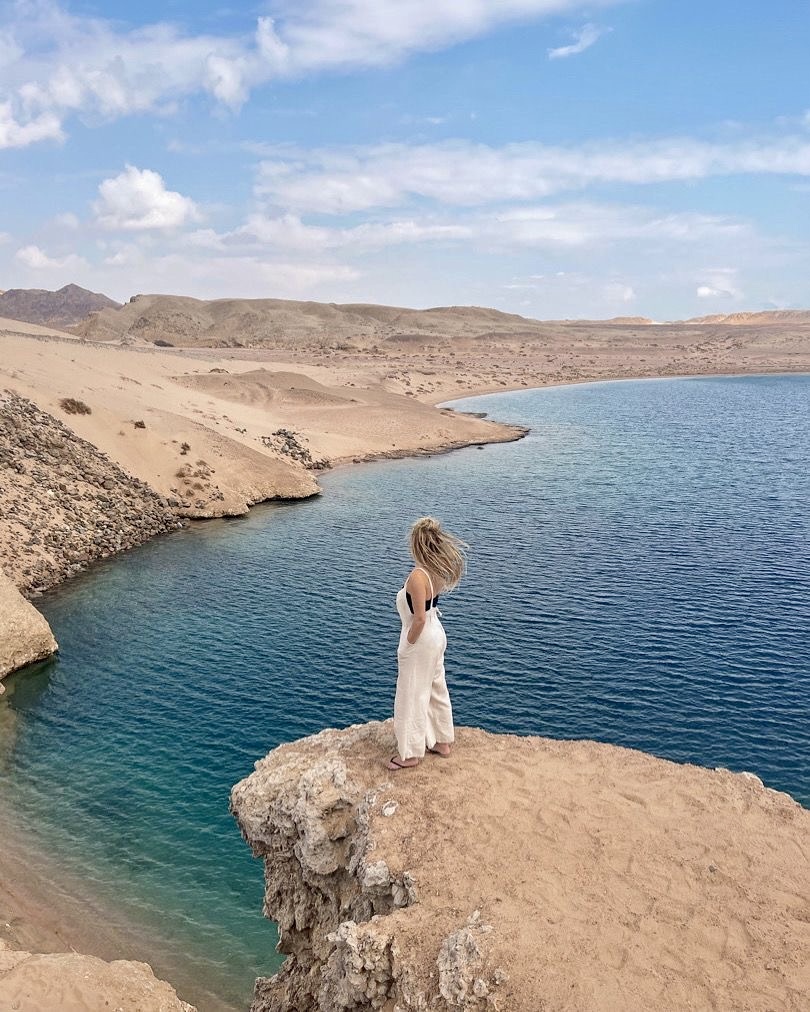 Beachfront in Sharm El Sheikh with clear waters