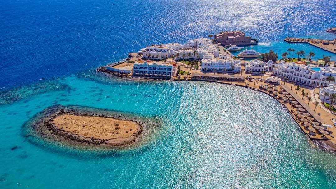 Luxury beachfront hotels in Sharm El Sheikh, Egypt